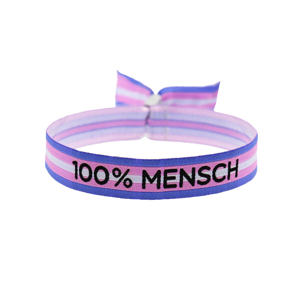 100% Mensch Bändchen geschlechtliche Vielfalt
