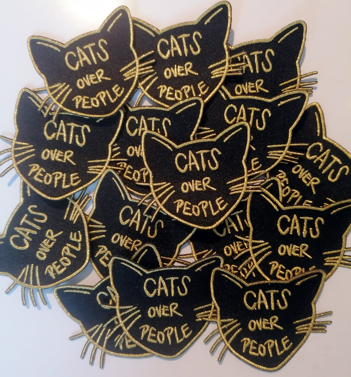 Cats over people Patch