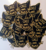 Cats over people Patch