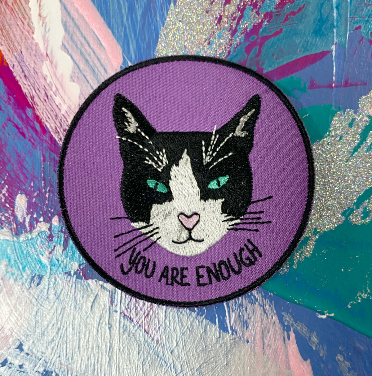 You are enough Cat Patch