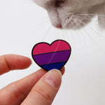 Bisexuell Herz - Emaille Pin