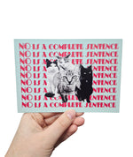 Complete sentence Postkarte