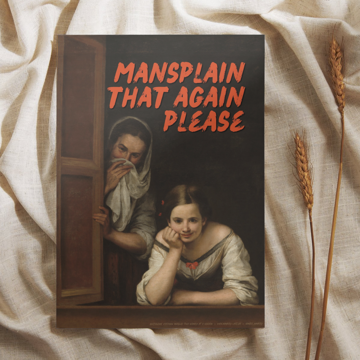 Mansplain Print A5