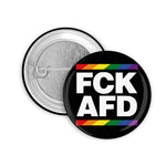 FCK AFD Regenbogen Button | 25mm