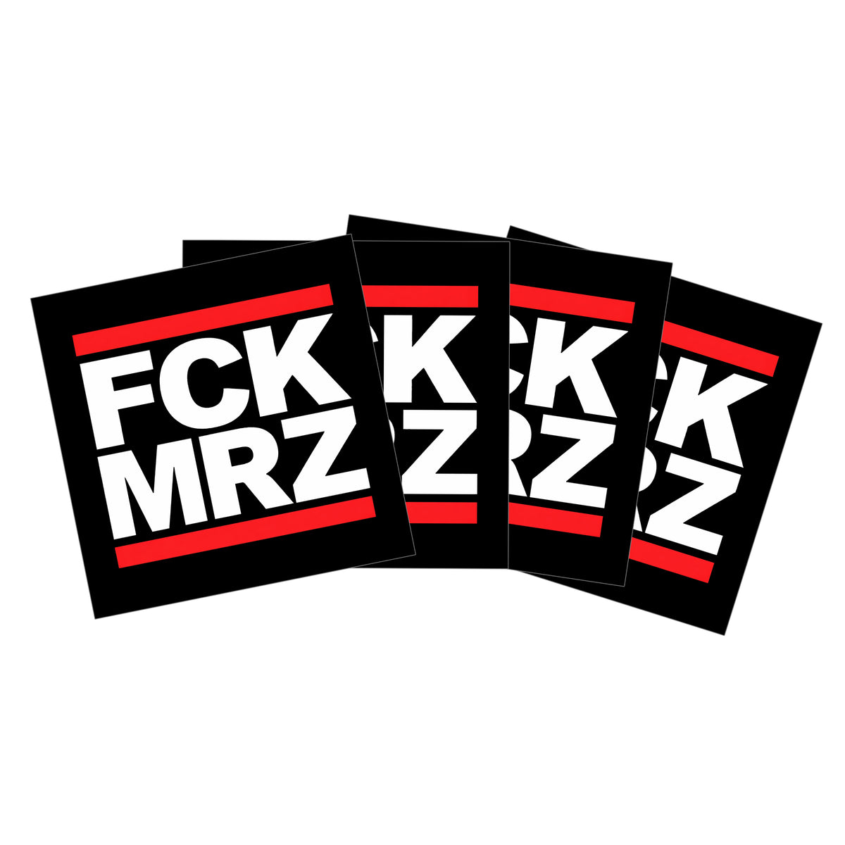 FCK MRZ Sticker