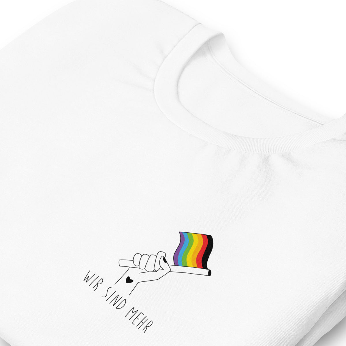 Letzte Chance - Wir sind mehr T-Shirt 100% Baumwolle