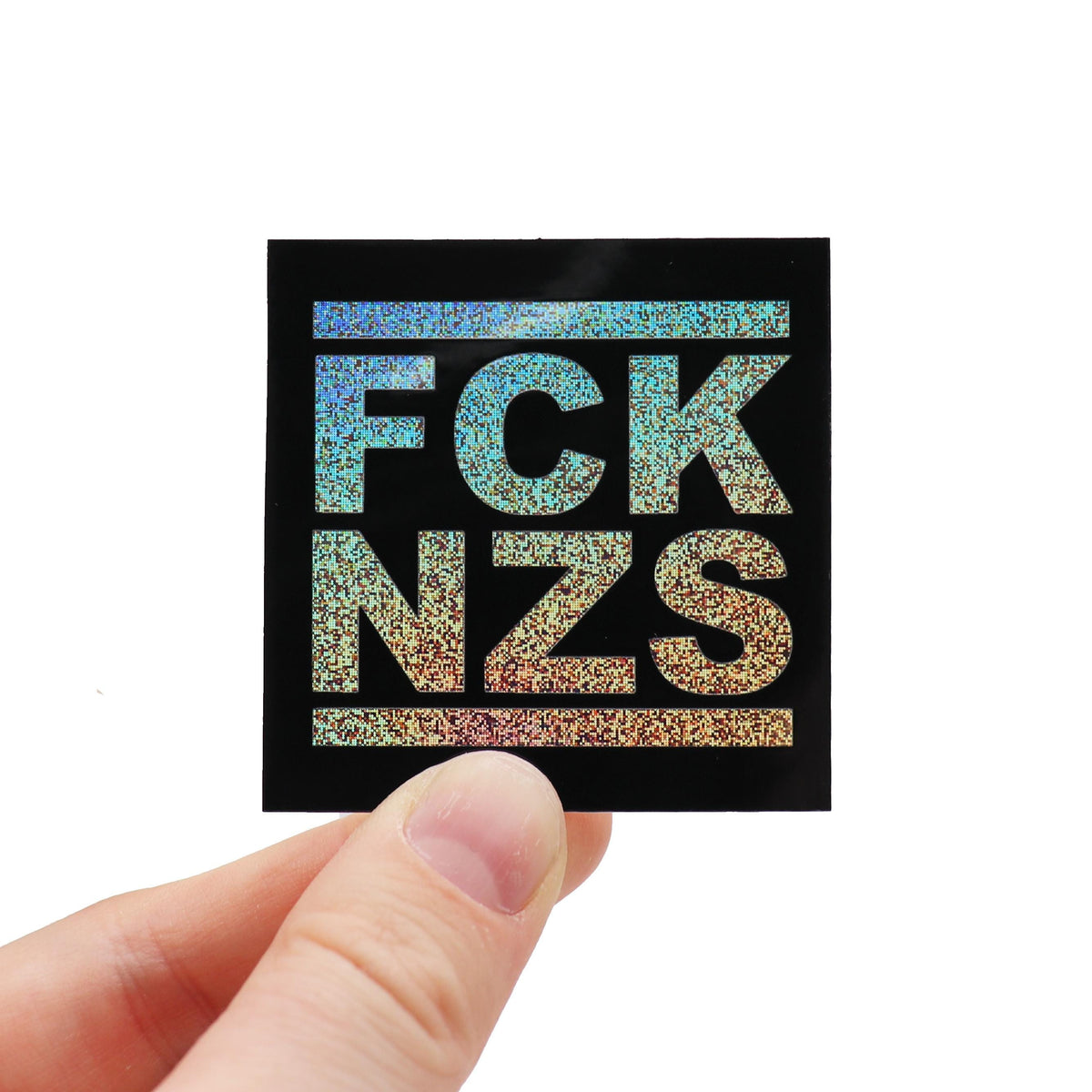 Glitzer FCK NZS Sticker
