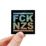Glitzer FCK NZS Sticker