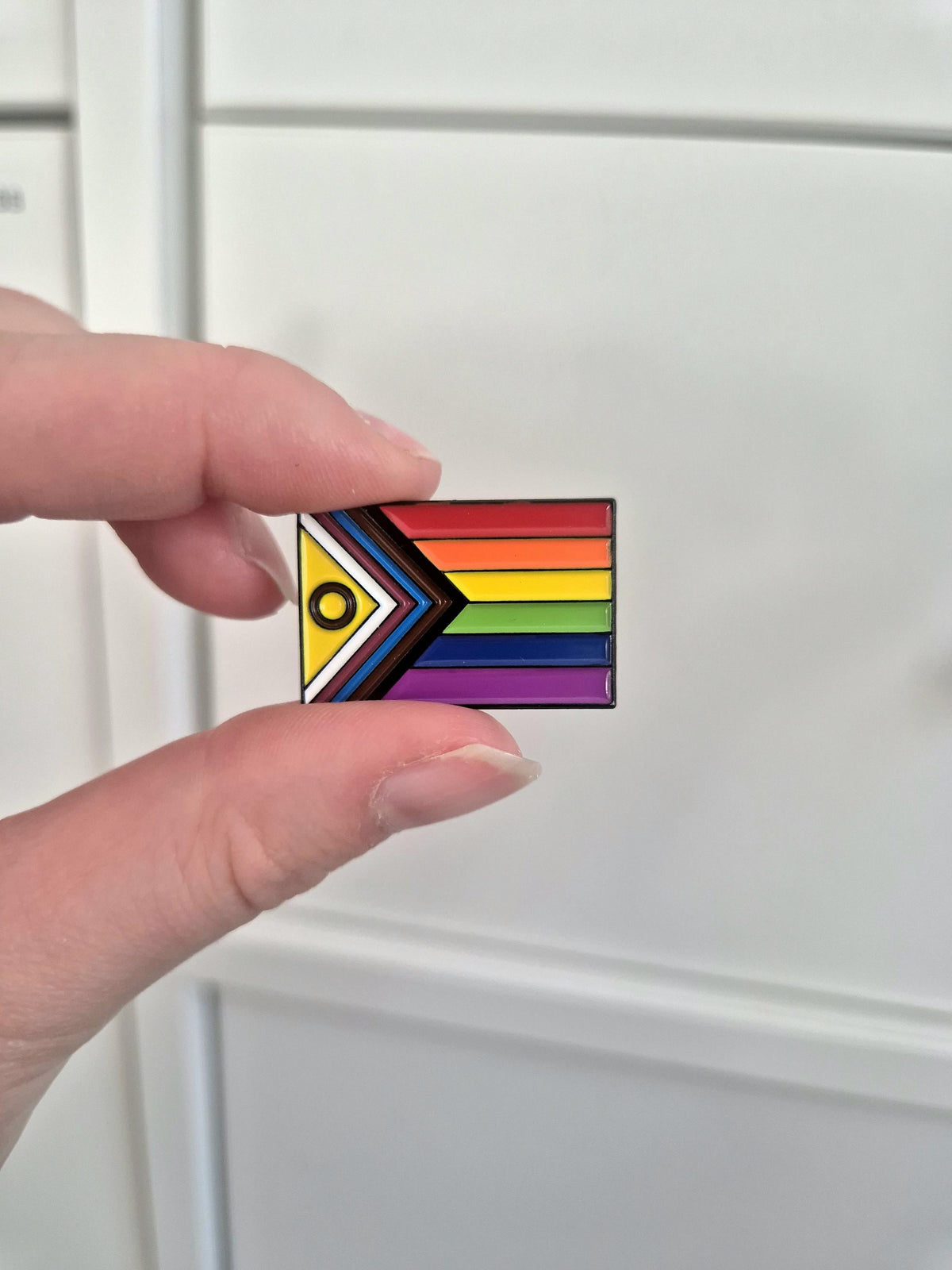 B-WARE: Inter* Pride Progress - Emaille Pin