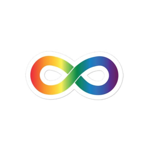 Neurodivergenz Unendlichkeitsschleife Vinylsticker