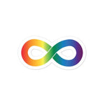 Neurodivergenz Unendlichkeitsschleife Vinylsticker