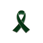 Grüne Schleife Mental Health Awareness – Emaille Pin
