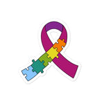 Autismus Awareness Schleife Vinylsticker