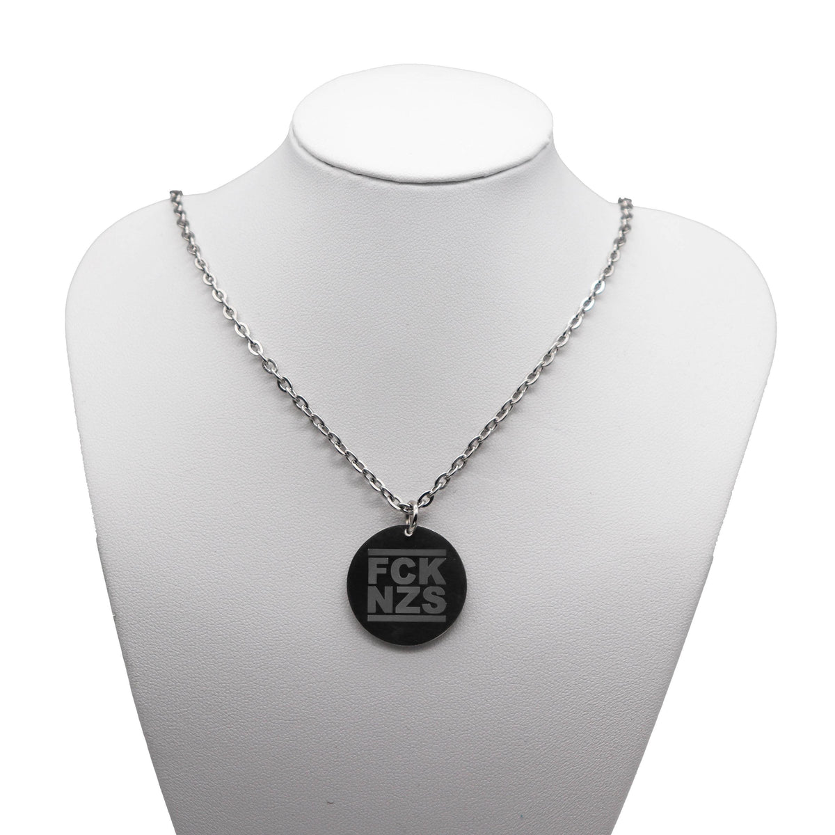 FCK NZS Kette (silber) mit Anhänger graviert