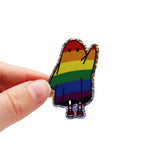 Ghost Glitter – zugeschnittener Vinylsticker