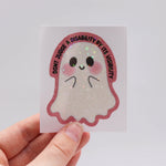 Invisible Illness Glitzer – zugeschnittener Vinylsticker