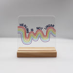 Healing is not linear Display Deko