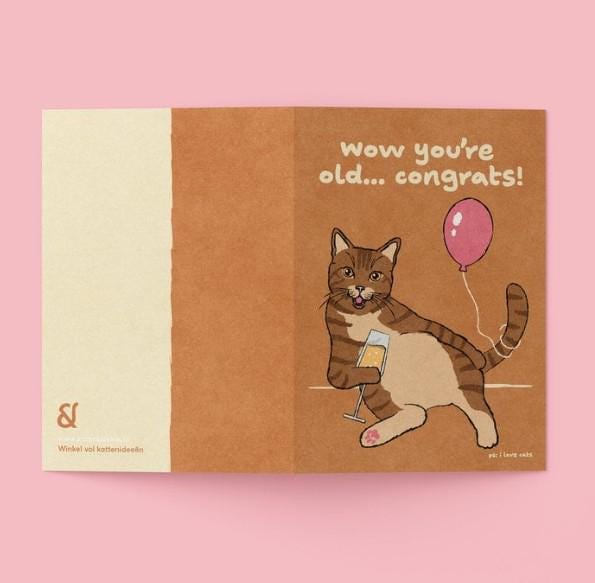 You are old Grußkarte