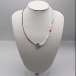 "Lou" - bisexuell Kette handmade