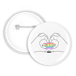 Love is love Tattoo Button