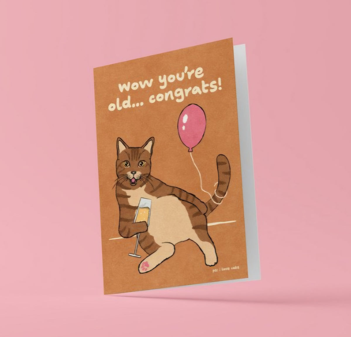 You are old Grußkarte