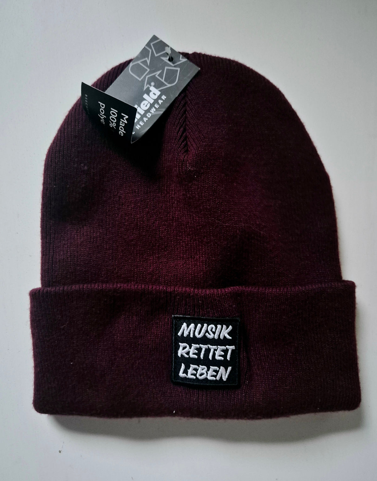 Letzte Chance - Beanie SALE - Recyceltes Polyester (verschiedene Designs)