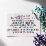 Spiegelreflexionen - Vinylsticker