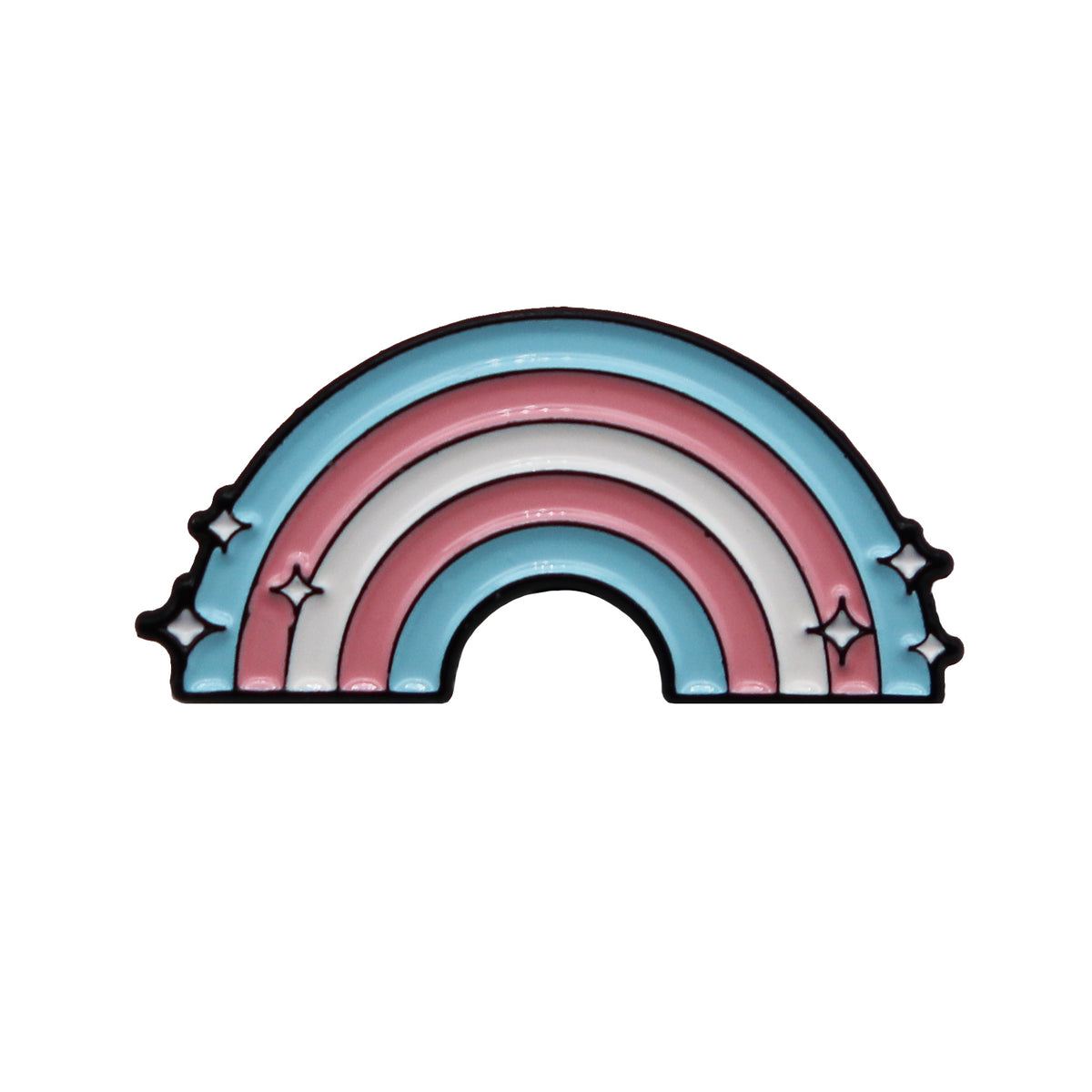 Trans* Horizon Sparkle - Emaille Pin