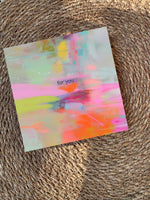 For you - Postkarte quadratisch 