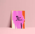 Dir erzähl ich alles am liebsten - Postkarte 