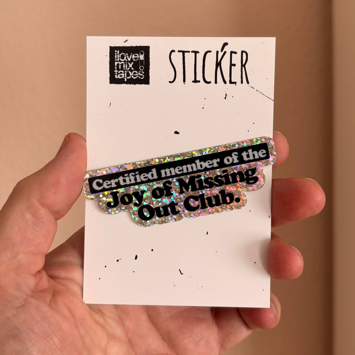 Joy of Missing Out Club - Vinylsticker