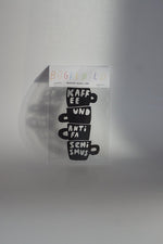 Coffee and Antifascism Iron-on Patch