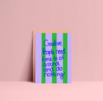 Creative People - Postkarte