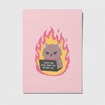 I hope this email finds you - A6 Postkarte
