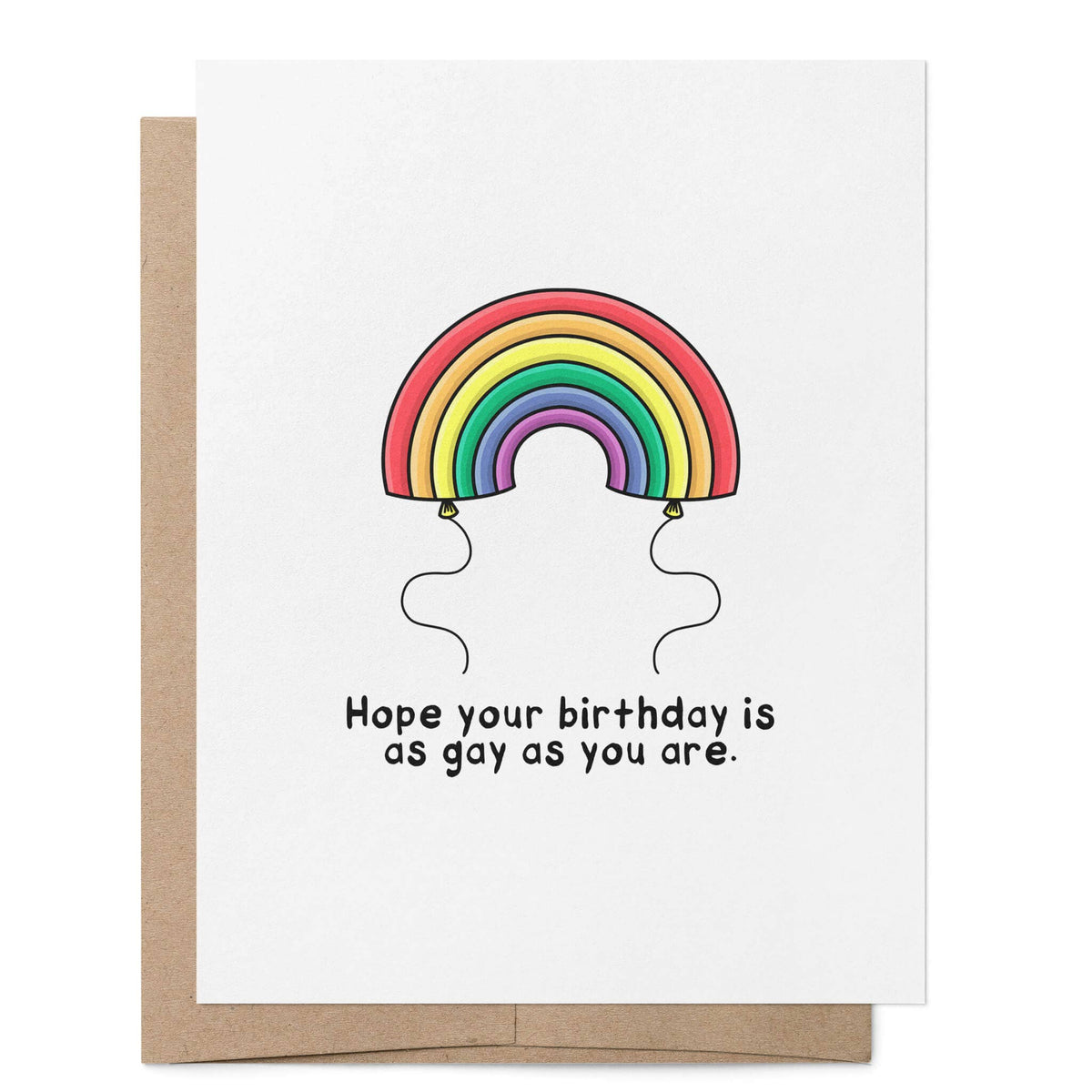 Hope Your Birthday is as Gay as You | LGBTQ+ Geburtstagskarte