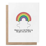 Hope Your Birthday is as Gay as You | LGBTQ+ Geburtstagskarte