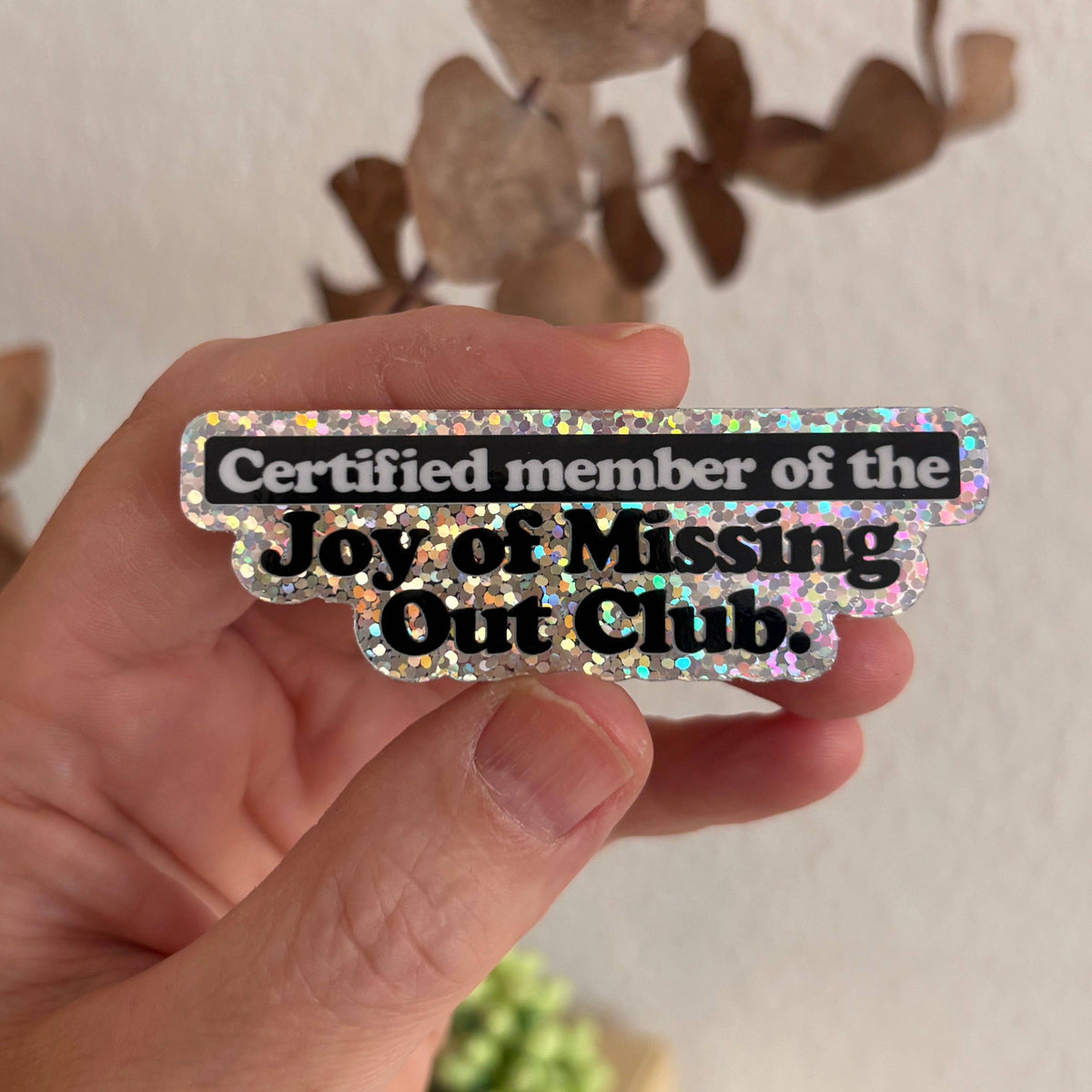 Joy of Missing Out Club - Vinylsticker