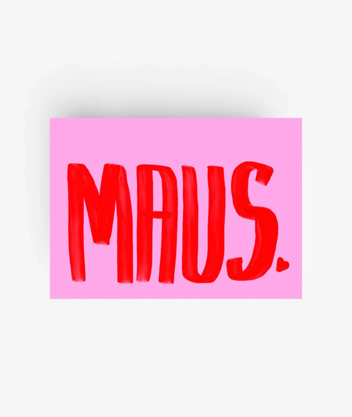 Maus - Postkarte  