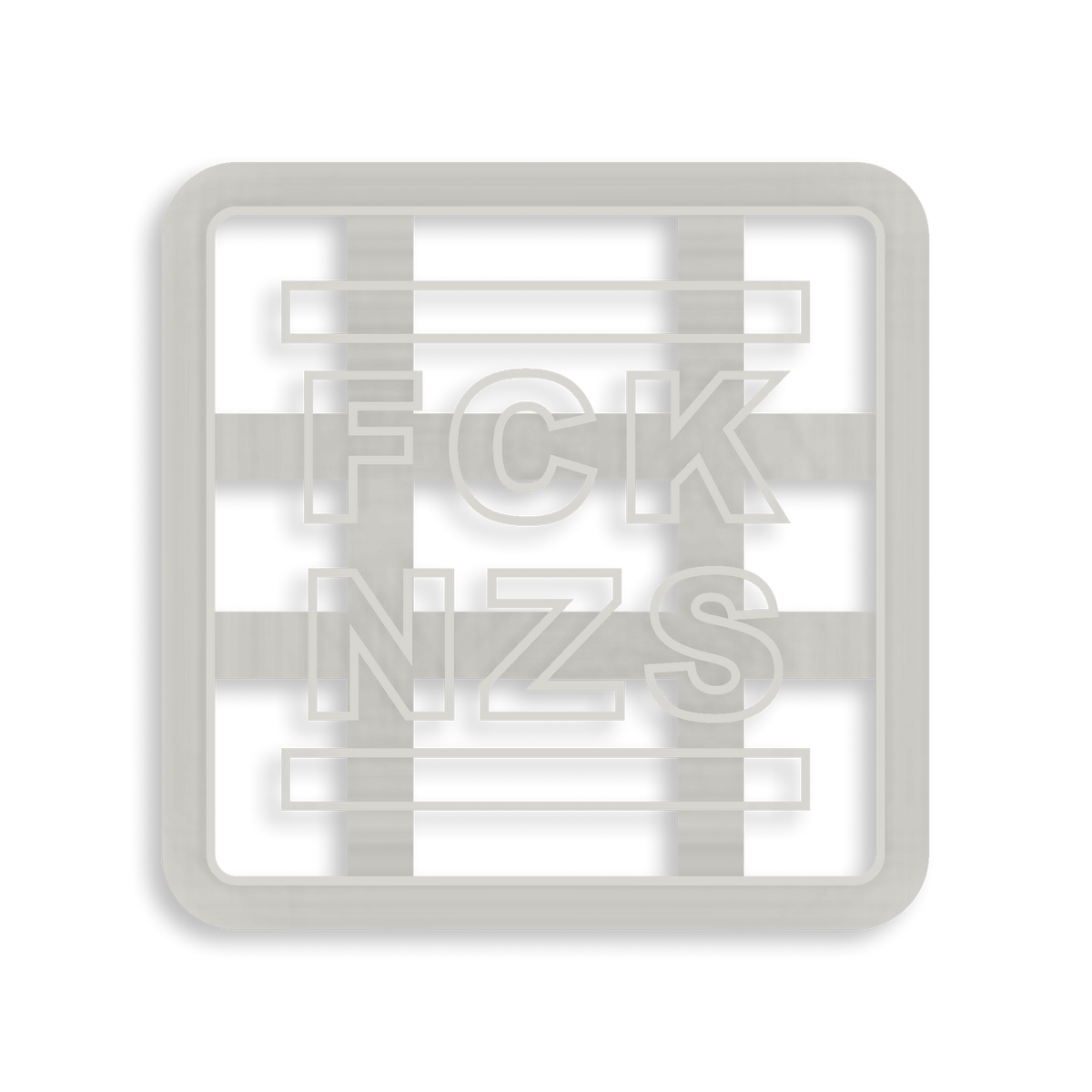 FCK NZS Ausstechform by gehstickern