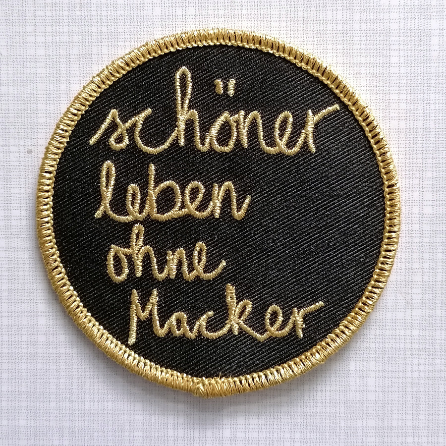 Schöner leben ohne Macker Patch