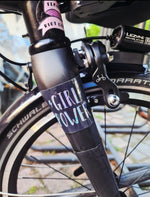 Glitzer Girl Power Sticker