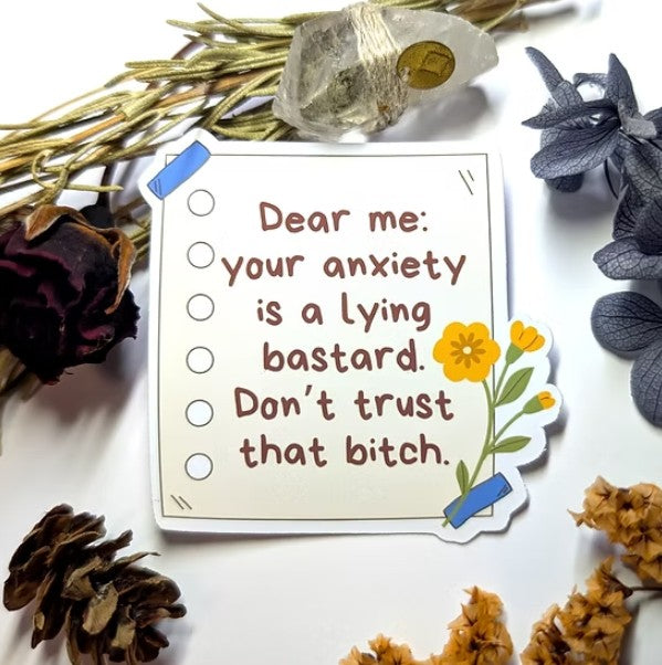 Dear anxiety - Vinylsticker