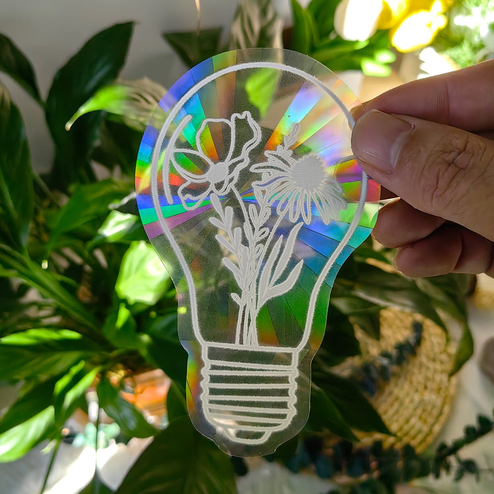 Suncatcher Light Bulb Fenstersticker