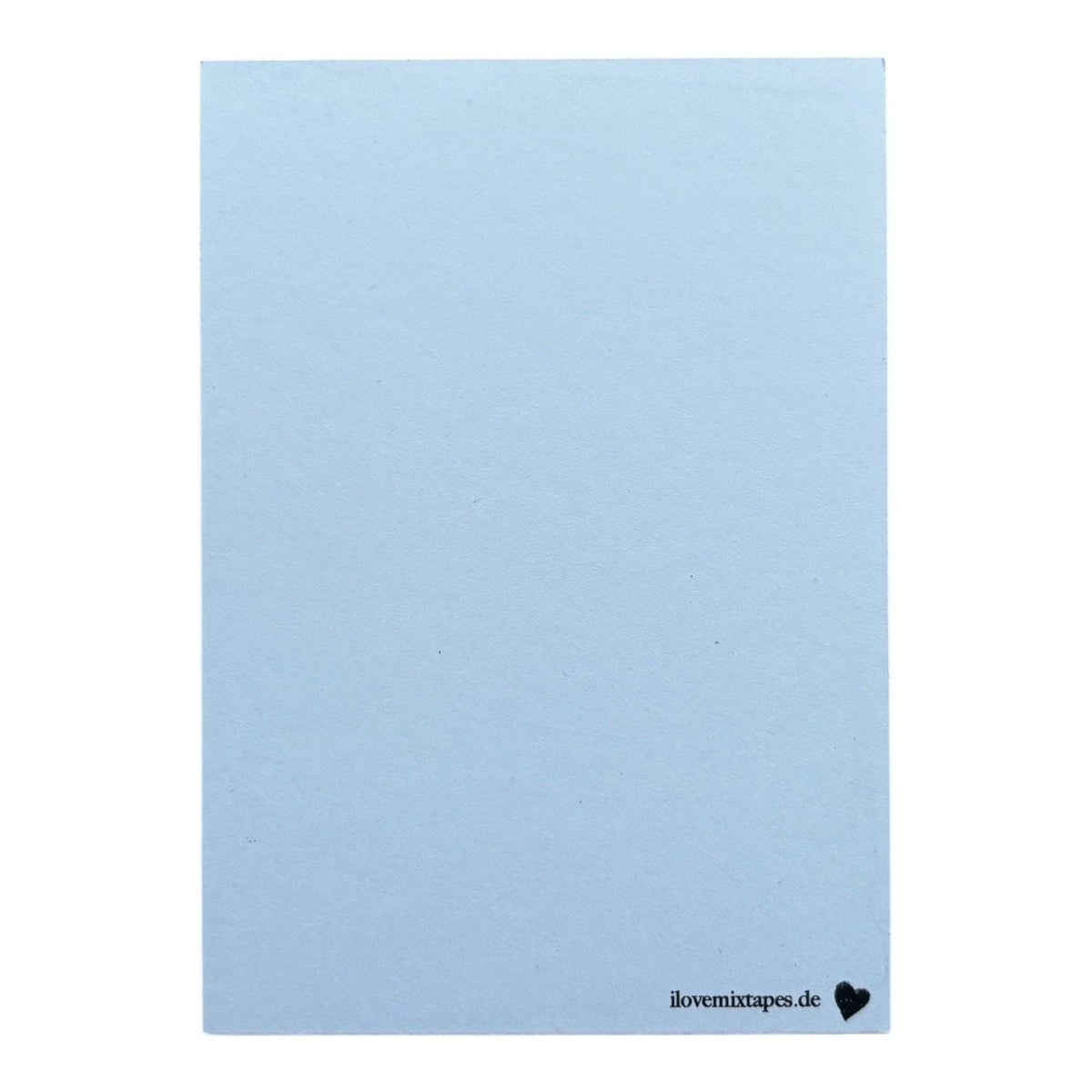every melody has a memory Kassette - Postkarte