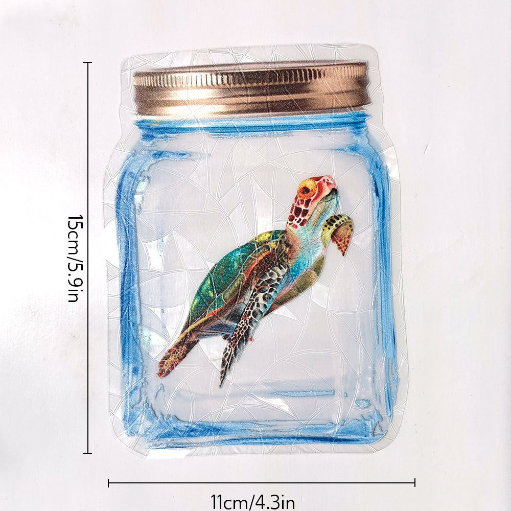 Suncatcher Turtle Fenstersticker