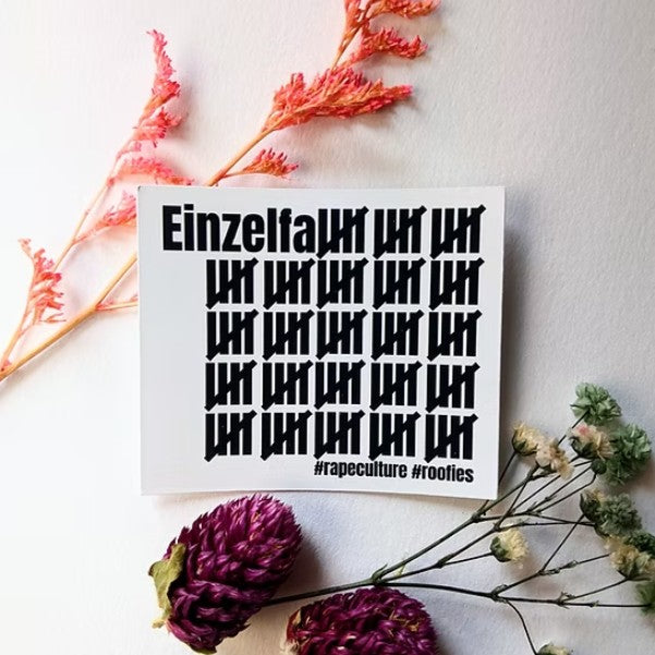 Einzelfall - Vinylsticker