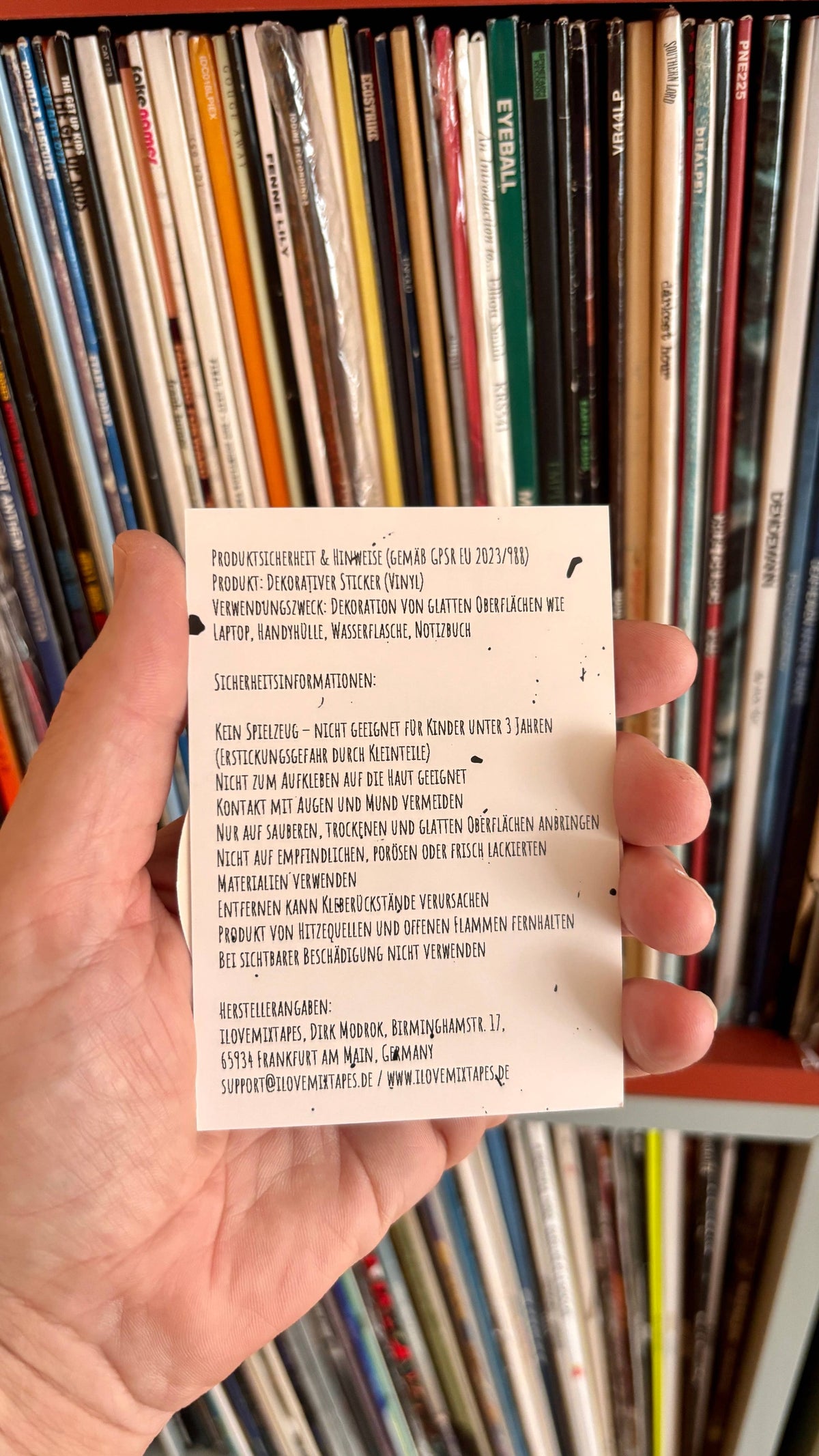 Vinyl Sun - Vinylsticker