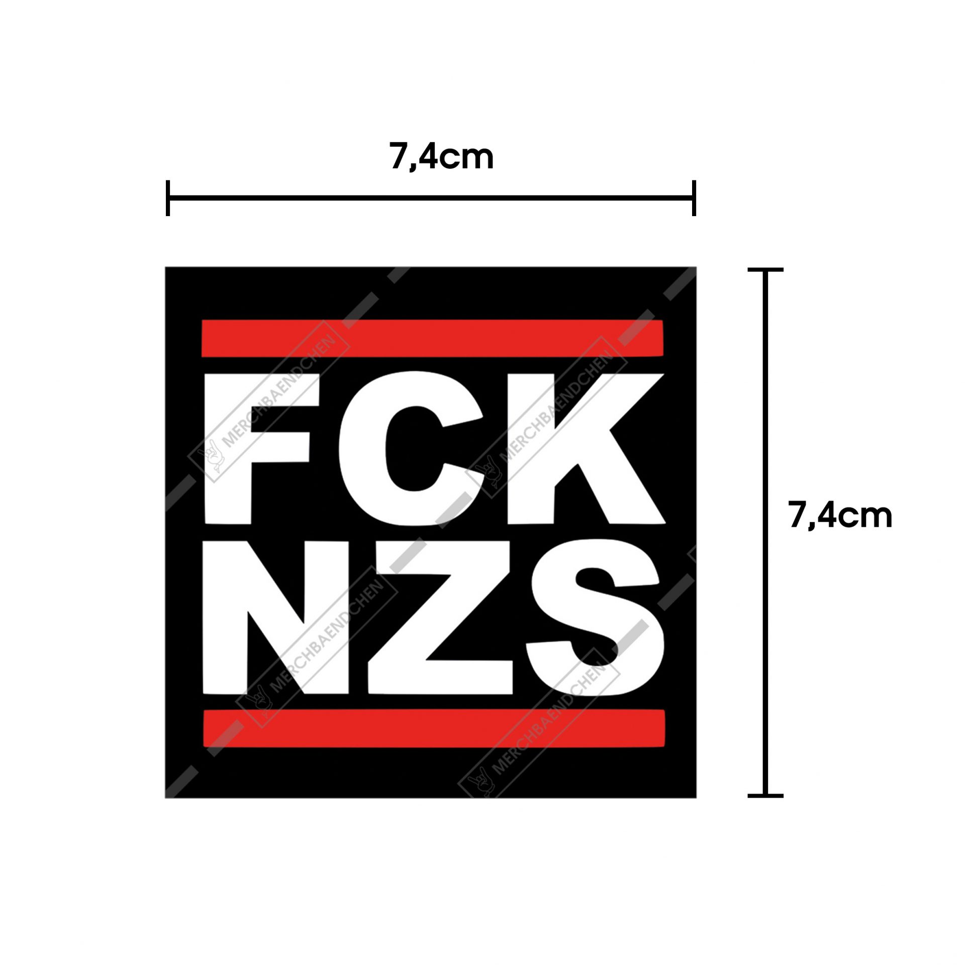 FCK AFD, Liberté Paket, FCK NZS (30 oder 300 Stück) 7,4cm x 7,4cm (30 FCK AFD, Liberté Paket, FCK NZS (30 oder 300 Stück) 7,4cm x 7,4cm (30