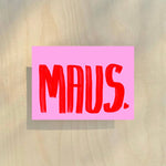 Maus - Postkarte  
