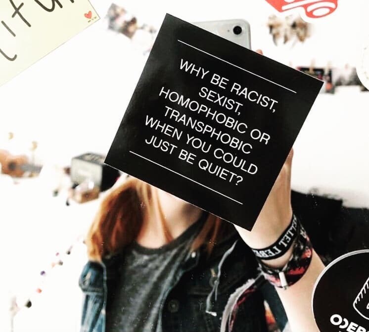 FCK NZS, Kein Mensch ist illegal, Why be racist Sticker Paket
